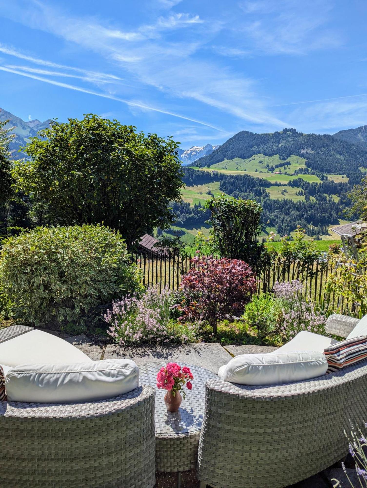 Swiss Mountain-Valley View Lodge Erlenbach im Simmental Eksteriør bilde