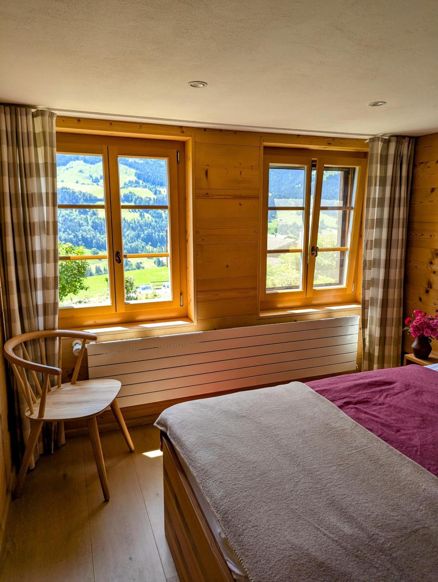 Swiss Mountain-Valley View Lodge Erlenbach im Simmental Eksteriør bilde