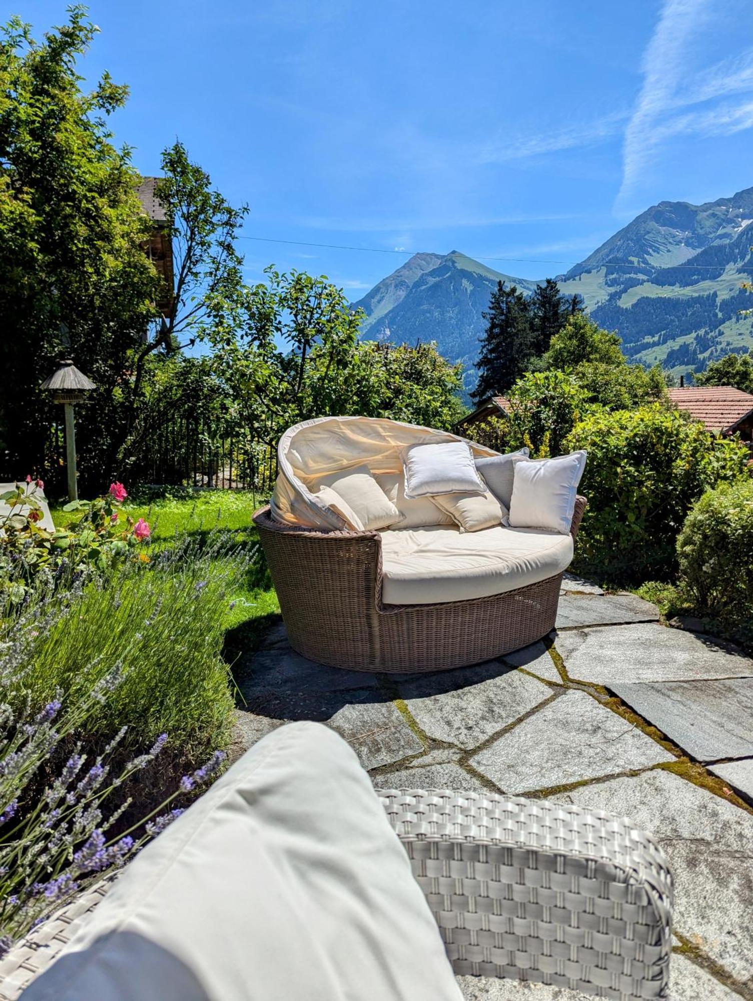Swiss Mountain-Valley View Lodge Erlenbach im Simmental Eksteriør bilde