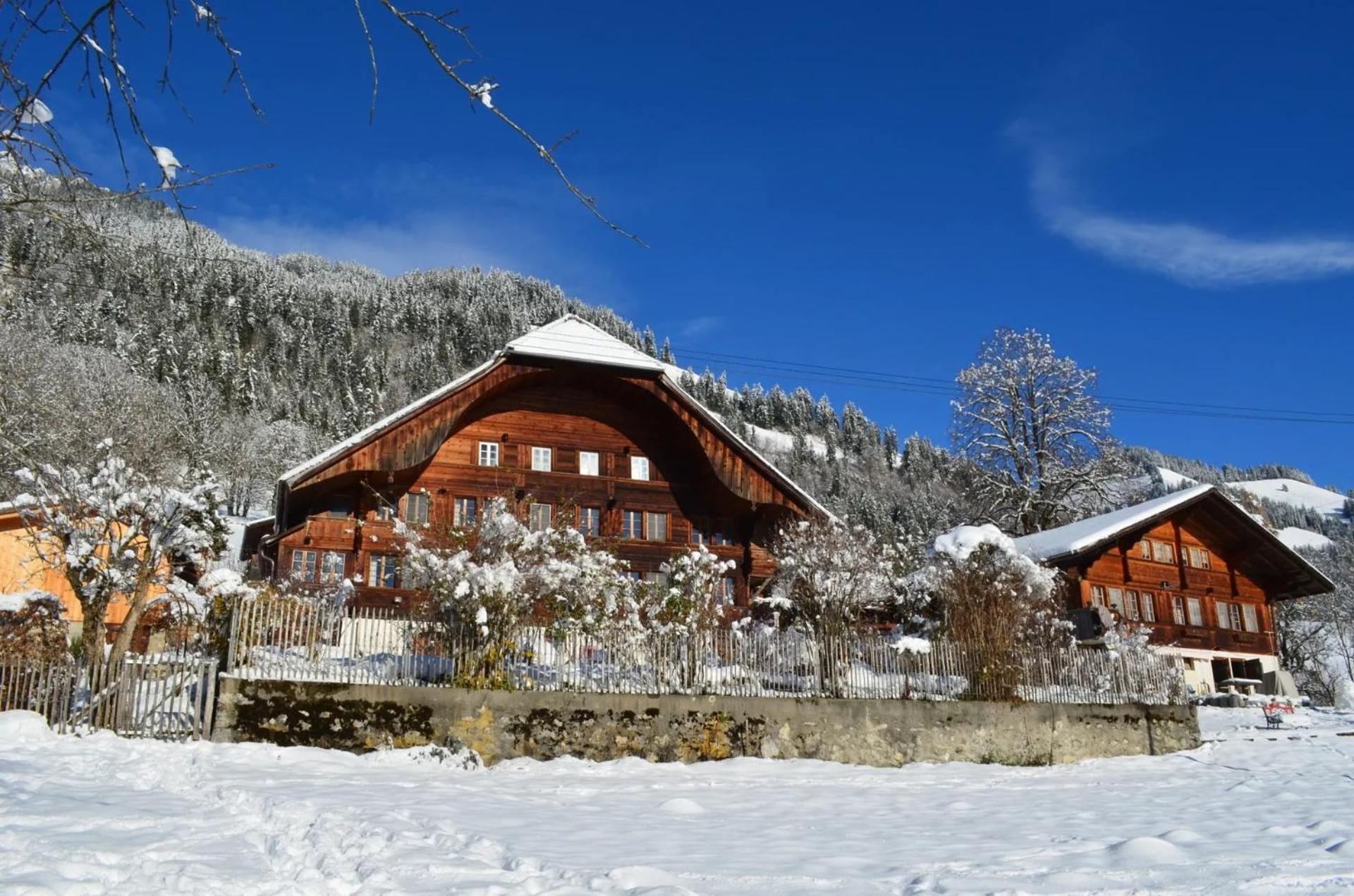 Swiss Mountain-Valley View Lodge Erlenbach im Simmental Eksteriør bilde